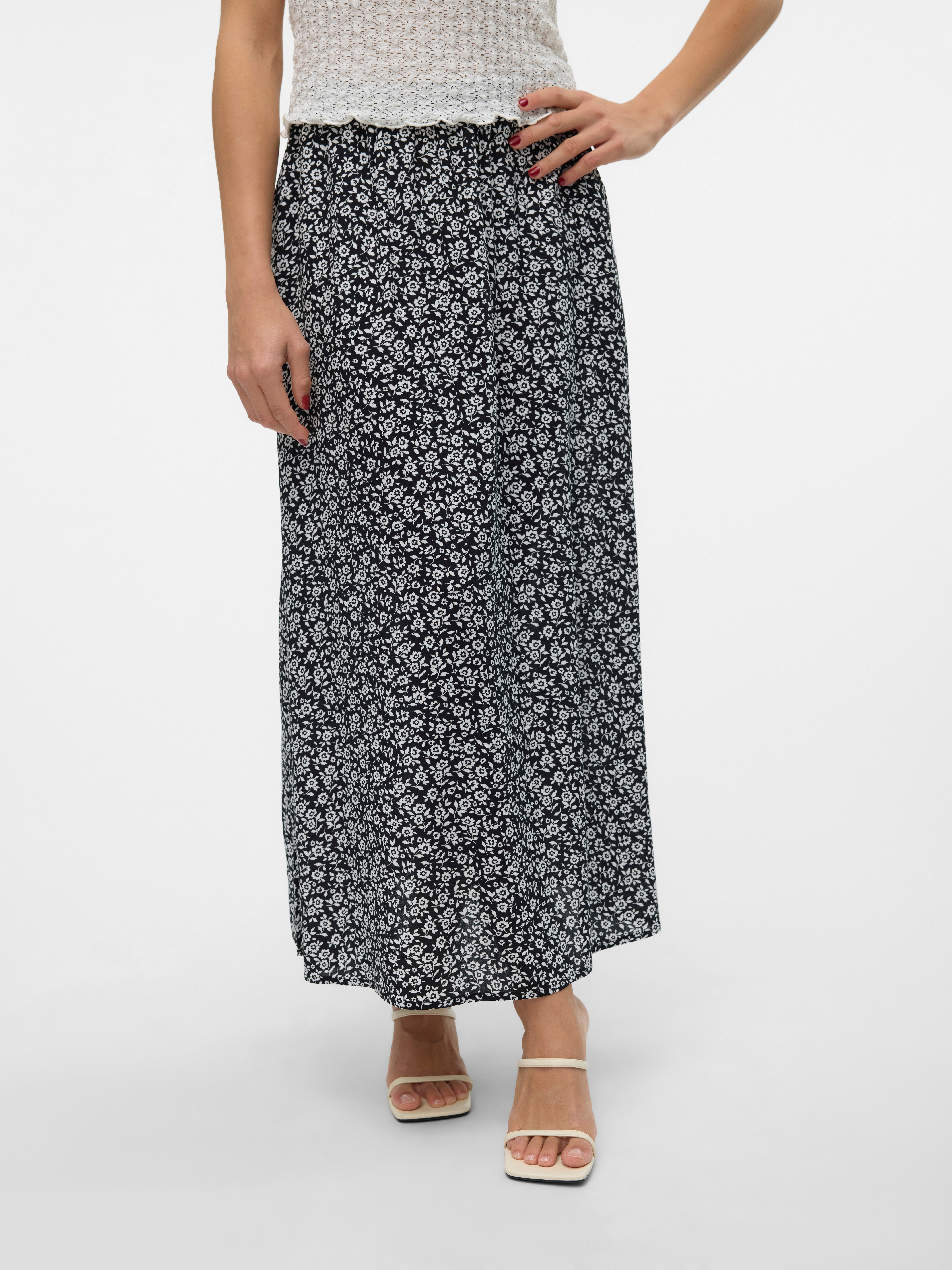 VMEASY Hohe Taille Langer Rock