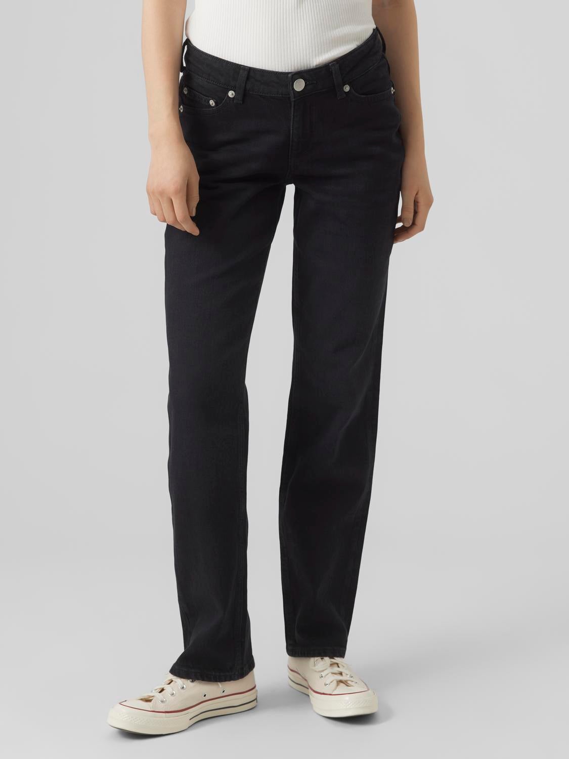 VMJADA Mid Rise Gerade geschnitten Jeans