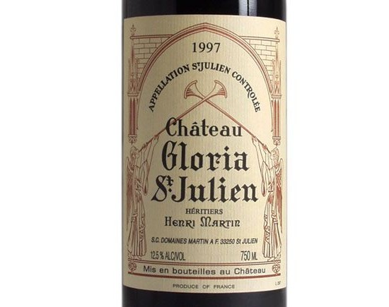 Château Gloria Rouge 1997, Cru Bourgeois Bordeaux Saint-Julien