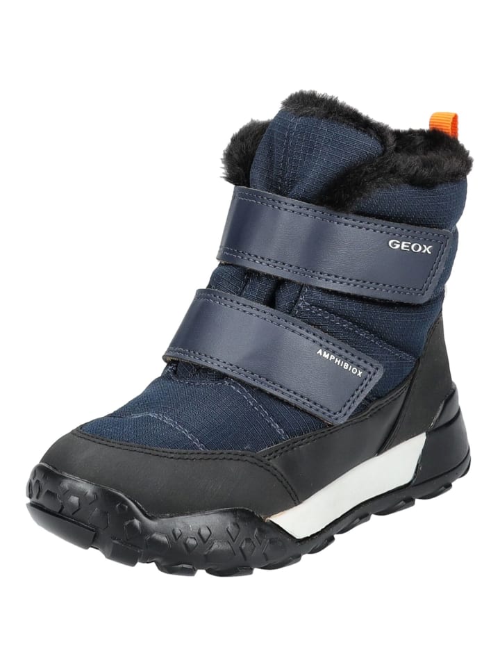 Geox Stiefelette in Navy/Schwarz günstig kaufen