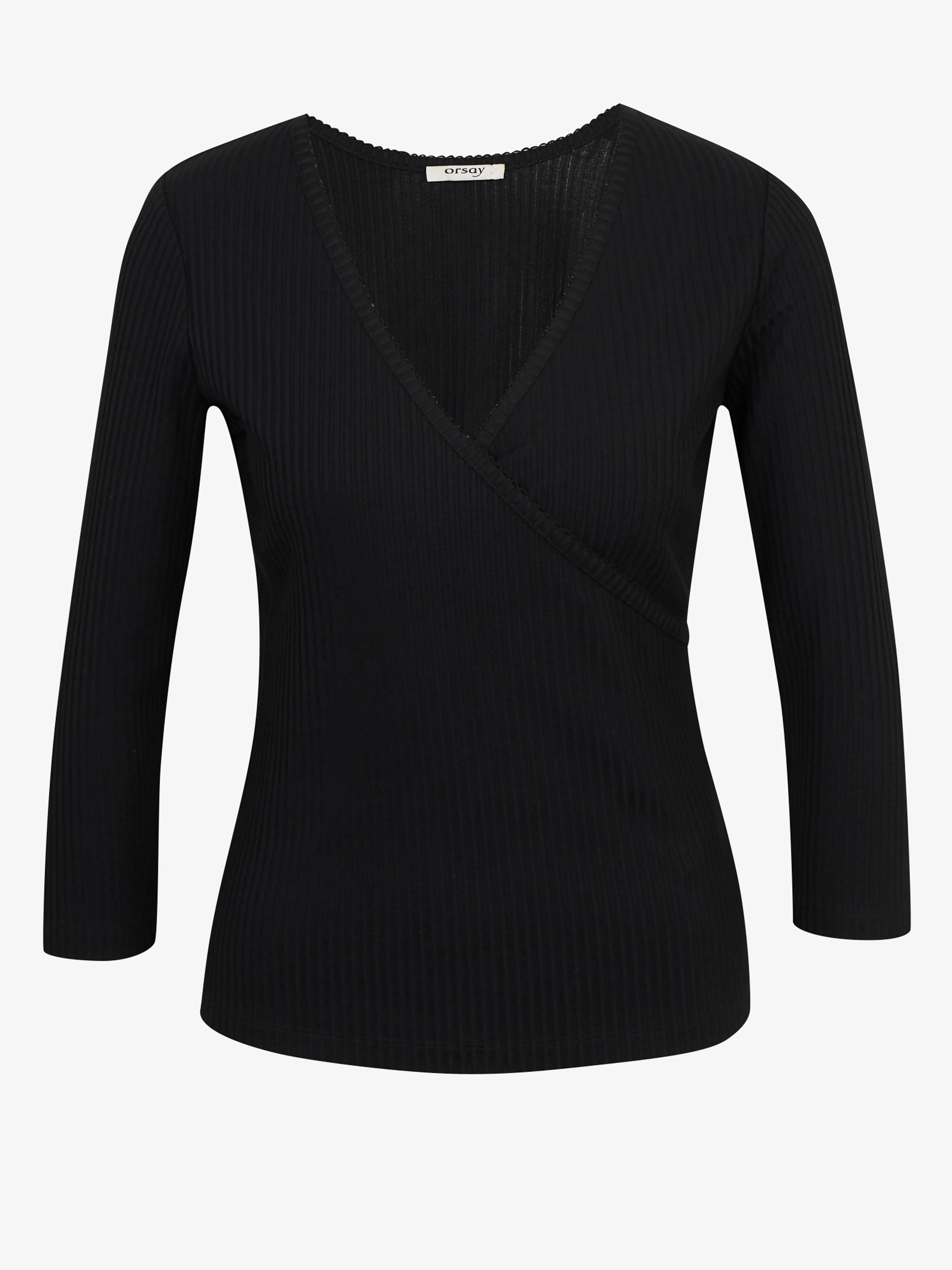 Schwarzes Damen-T-Shirt ORSAY