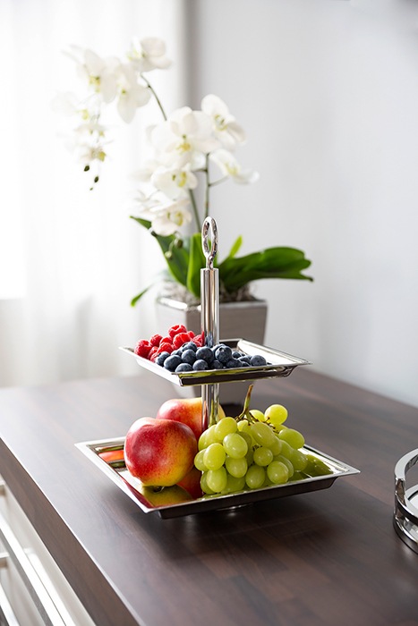 Etagere Nagano silber