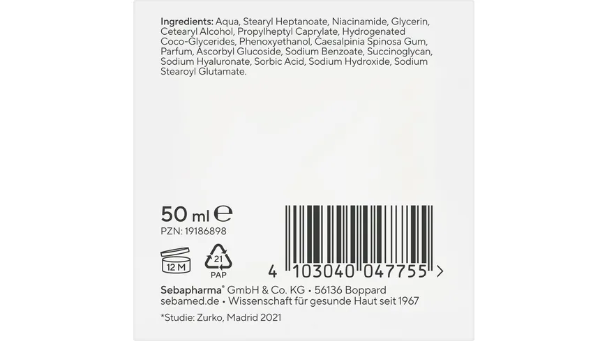 Sebamed Anti-Ageing Glättendes Creme-Gel 50 ml