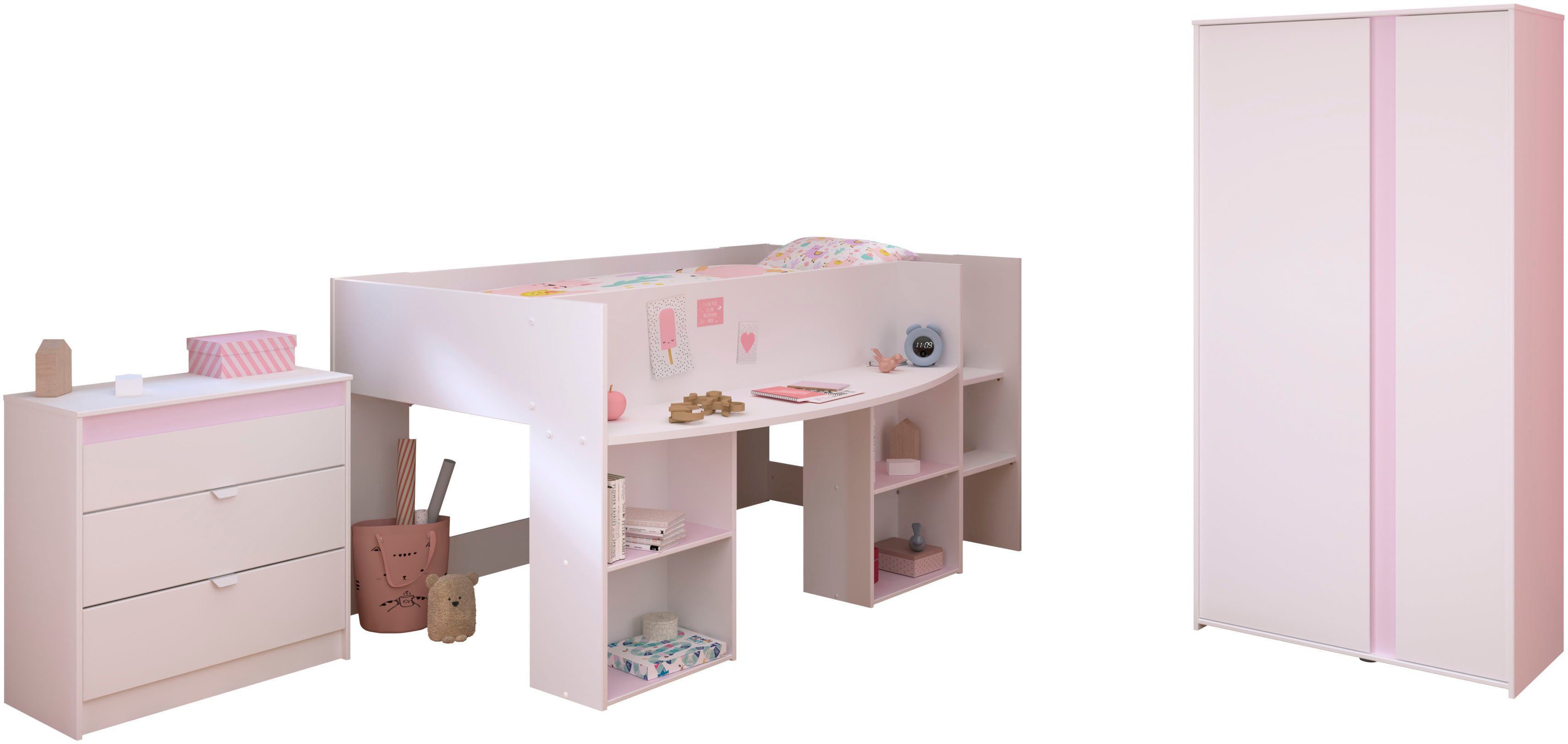 Parisot Jugendzimmer-Set Pirouette 12, (3-St)