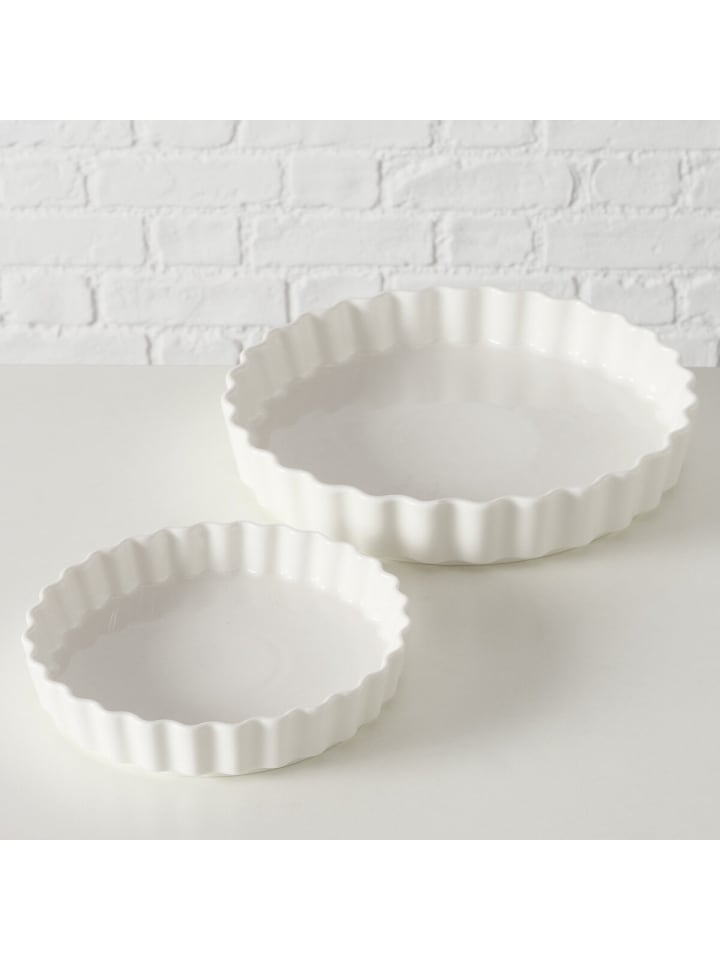 Boltze Tarteformen in weiß günstig kaufen onesize