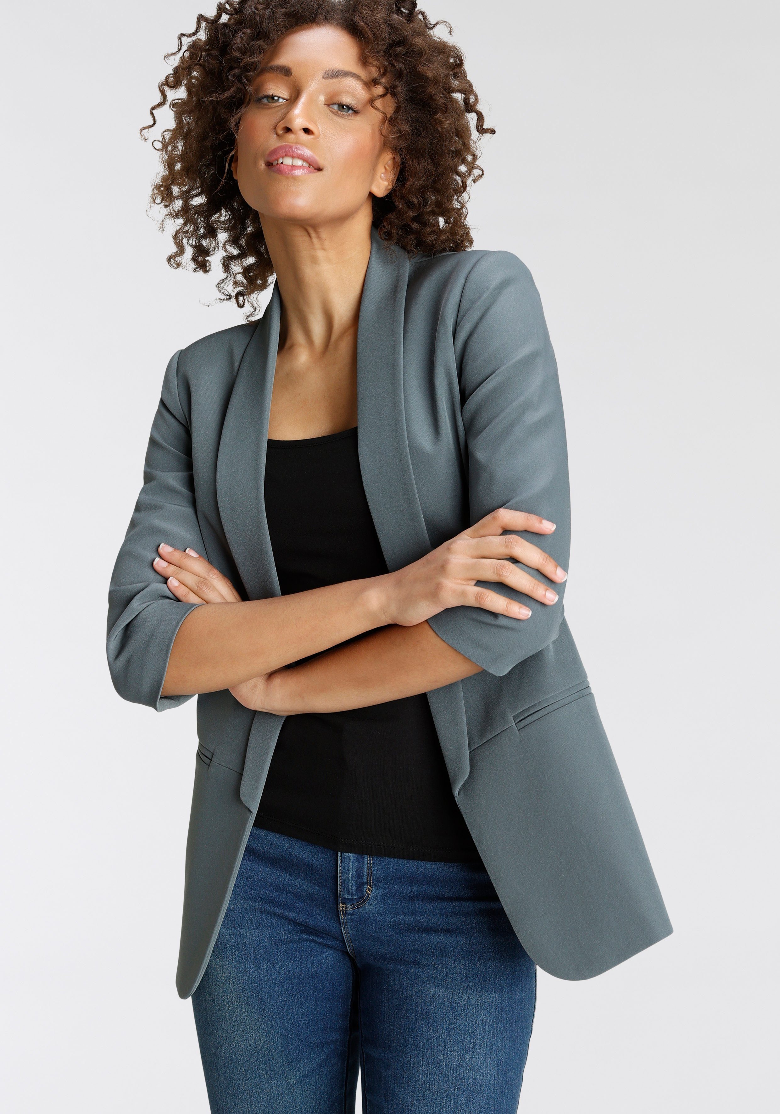 ONLY Kurzblazer ONLELLA 3/4 BLAZER TLR mit 3/4 Ärmel