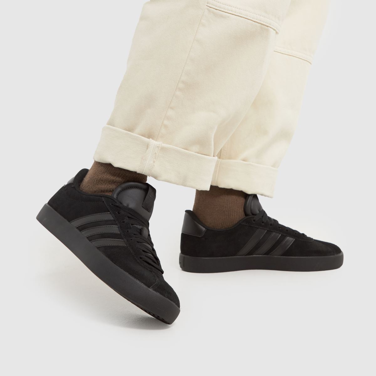adidas vl court 3.0 – svarta träningsskor