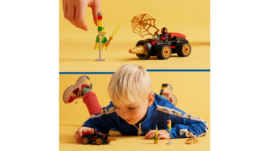 LEGO Marvel Spidey und seine Super-Freunde 10792 Spideys Bohrfahrzeug Auto