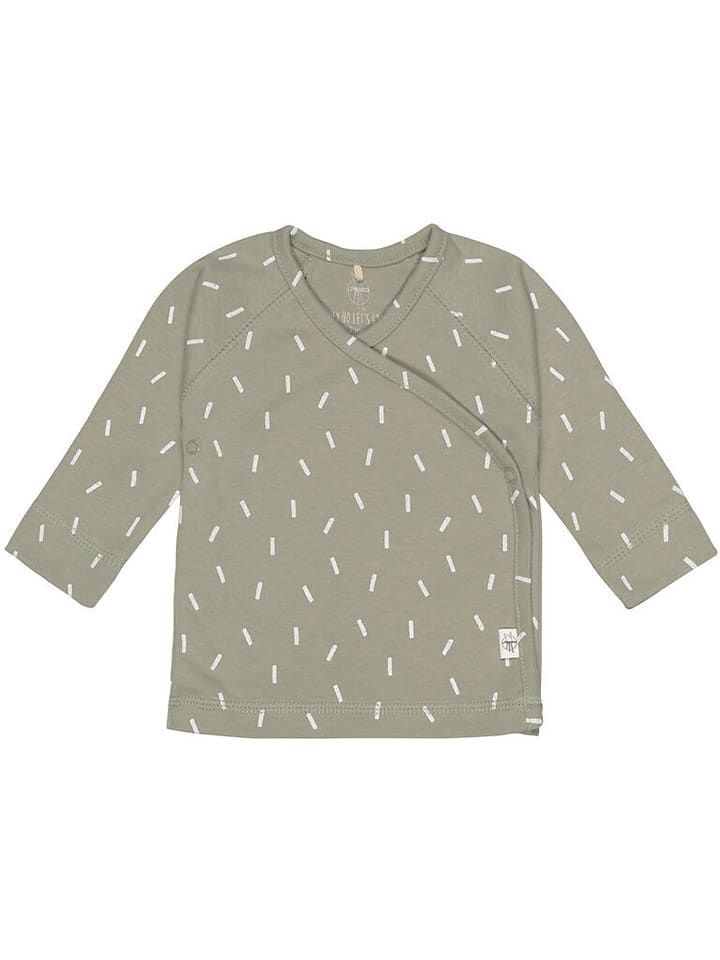 Lässig Longsleeve in Khaki günstig kaufen