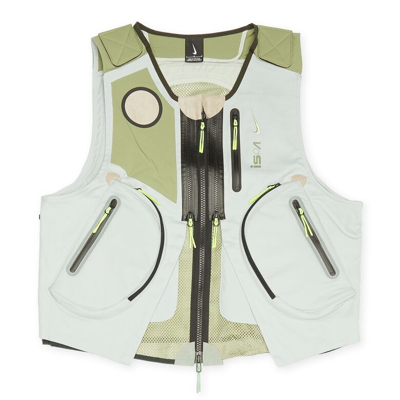 NIKE U Nrg Ispa Vest 2.0 light silver/alligator/sequoia