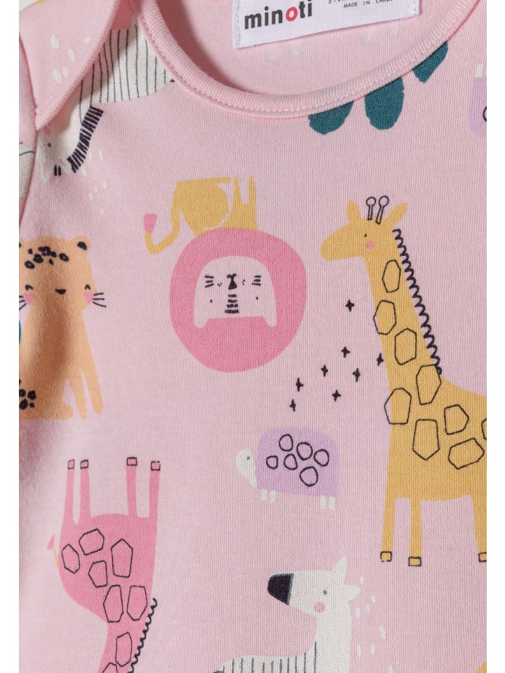 Minoti 4er. Set: Kurzarmbody 24babypack6 in lila günstig kaufen