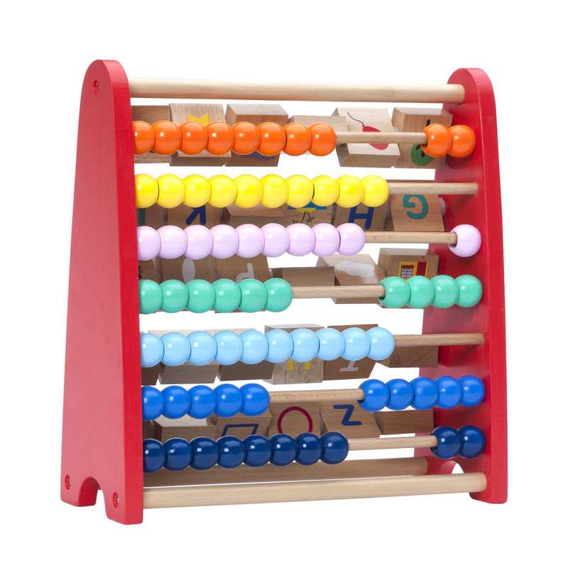 Imagier boulier alphabet 2 en 1 Oxybul
