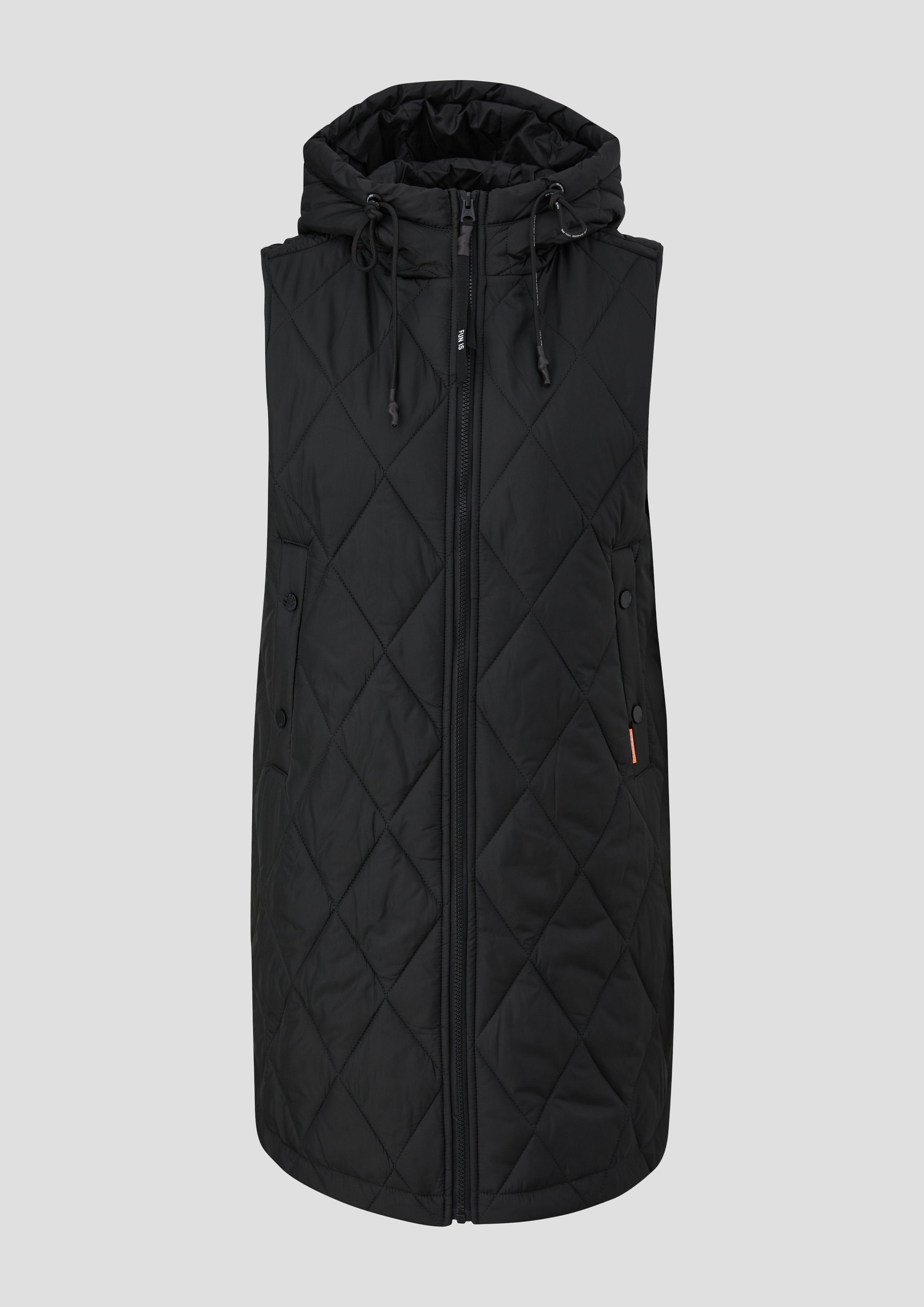 Leichte Steppjacke mit Kapuze  2140310-9999
