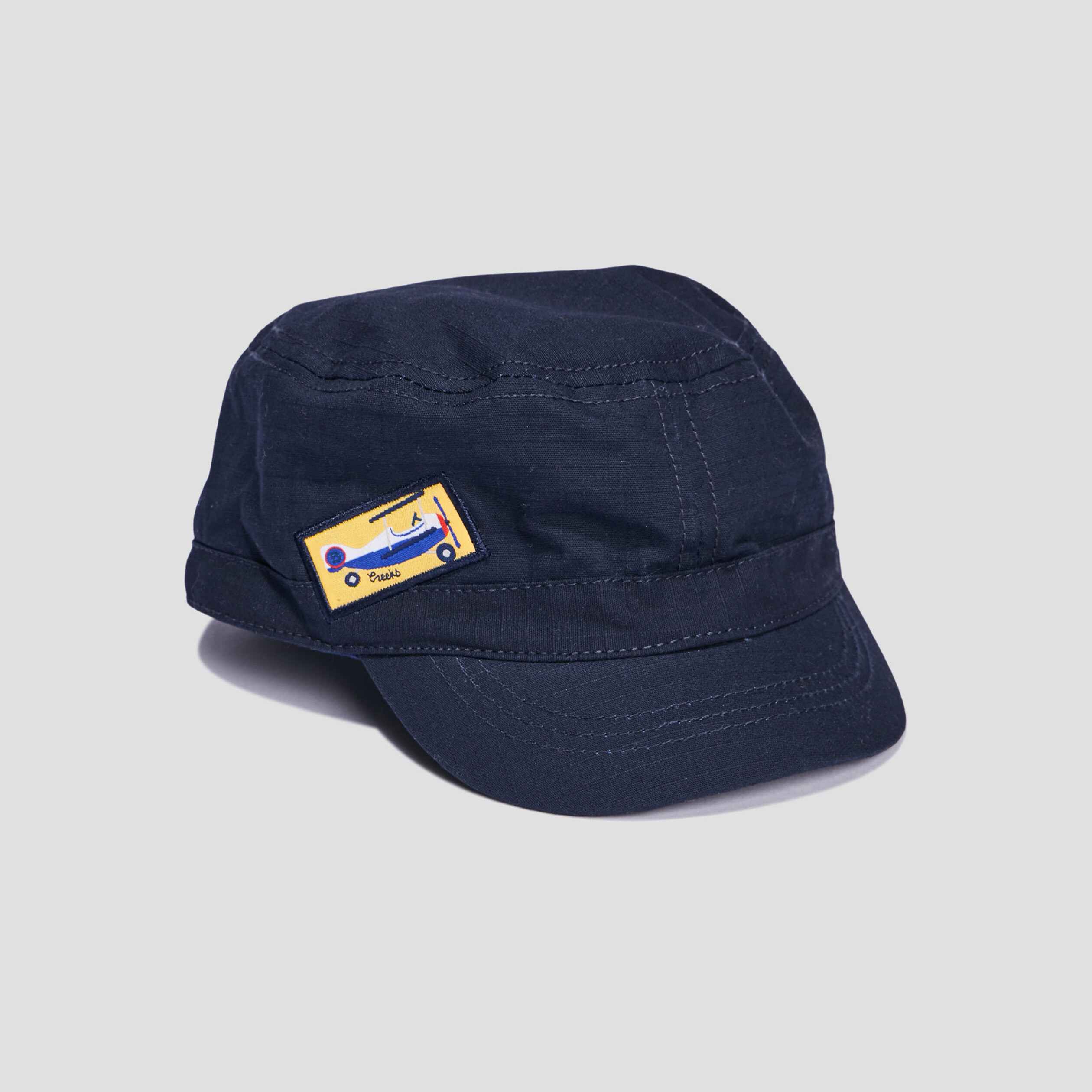 Casquette en coton bleu marine bébé garçon | La Halle