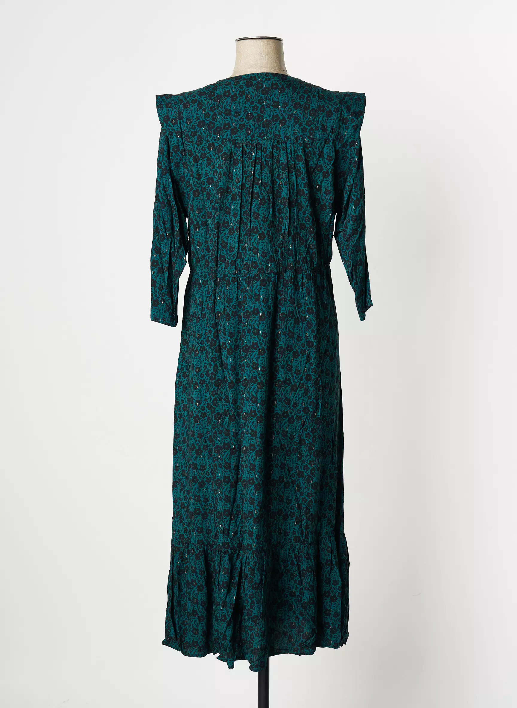 Bonobo Robes Longues Femme couleur vert