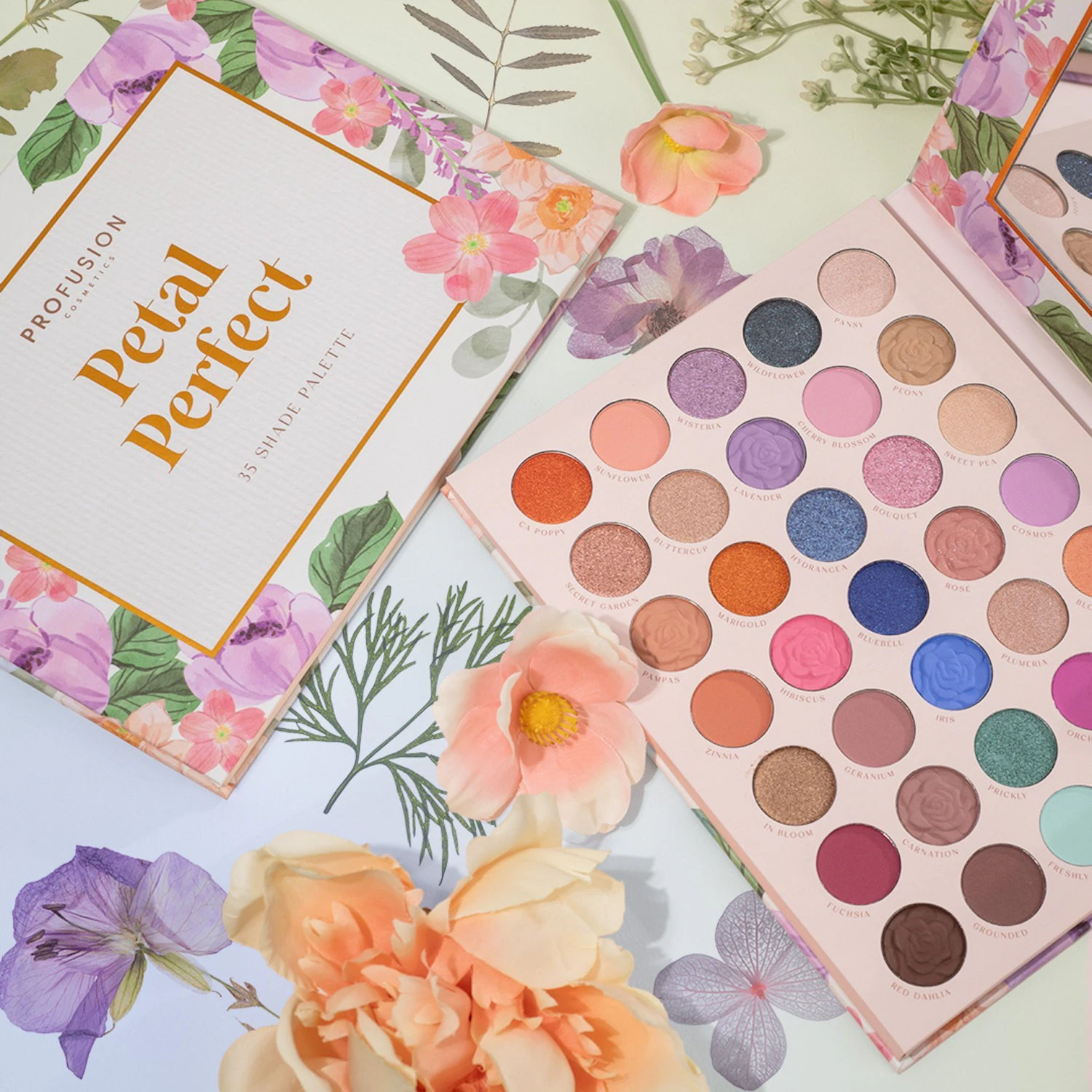 Paleta Profusion Petal Perfect colors