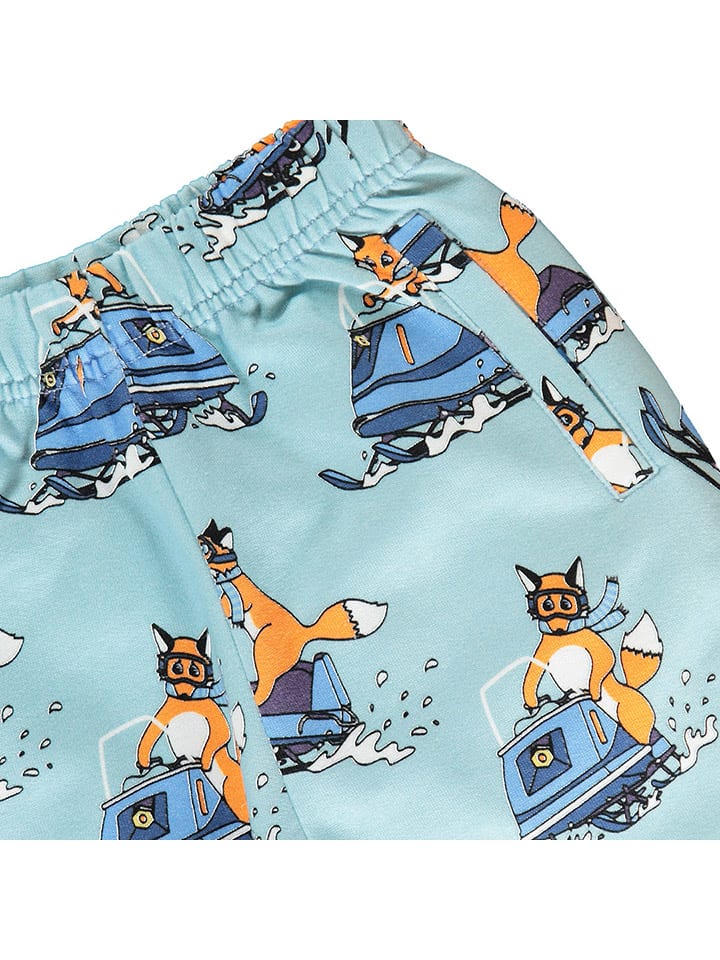 Småfolk Sweathose in Hellblau/ Bunt günstig kaufen