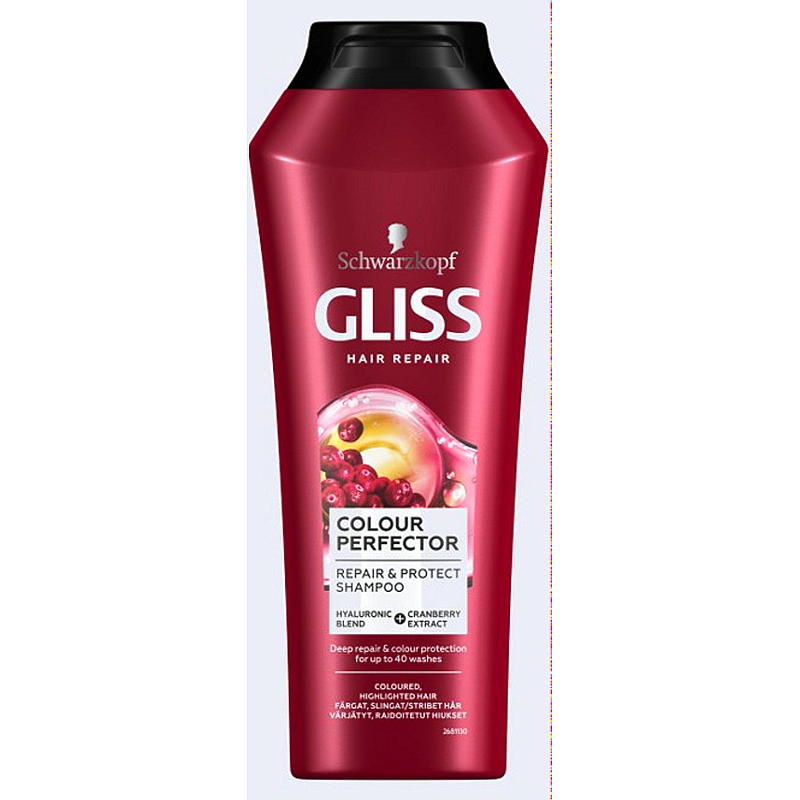 Schwarzkopf Gliss shampoo 400 ml Colour perfector