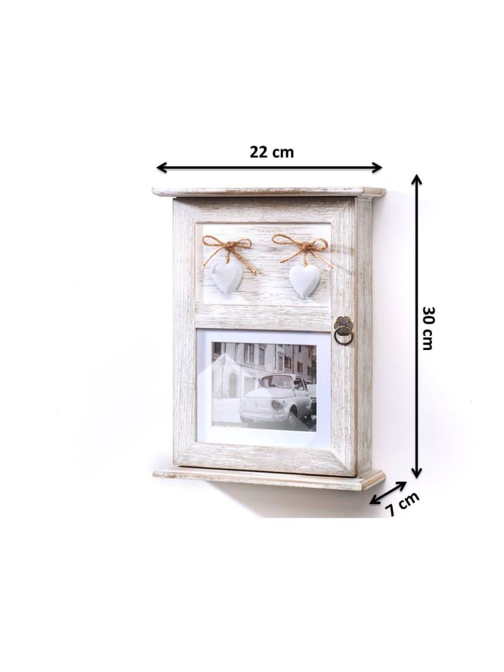 kobolo Schlüsselkasten HEARTKEY in Beige günstig kaufen onesize