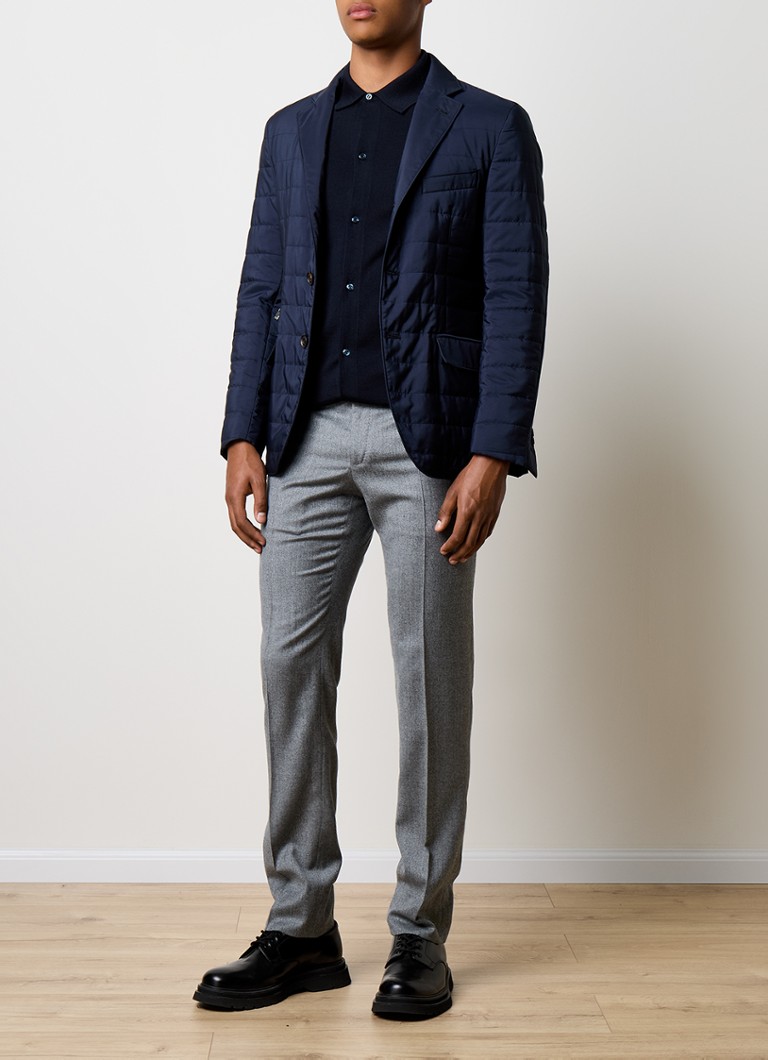 Corneliani Quilted jacket with removable lining