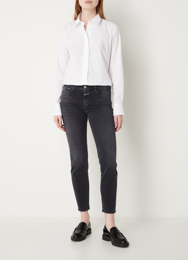 Jeans Baker a vita bassa, slim cropped ed elasticizzati