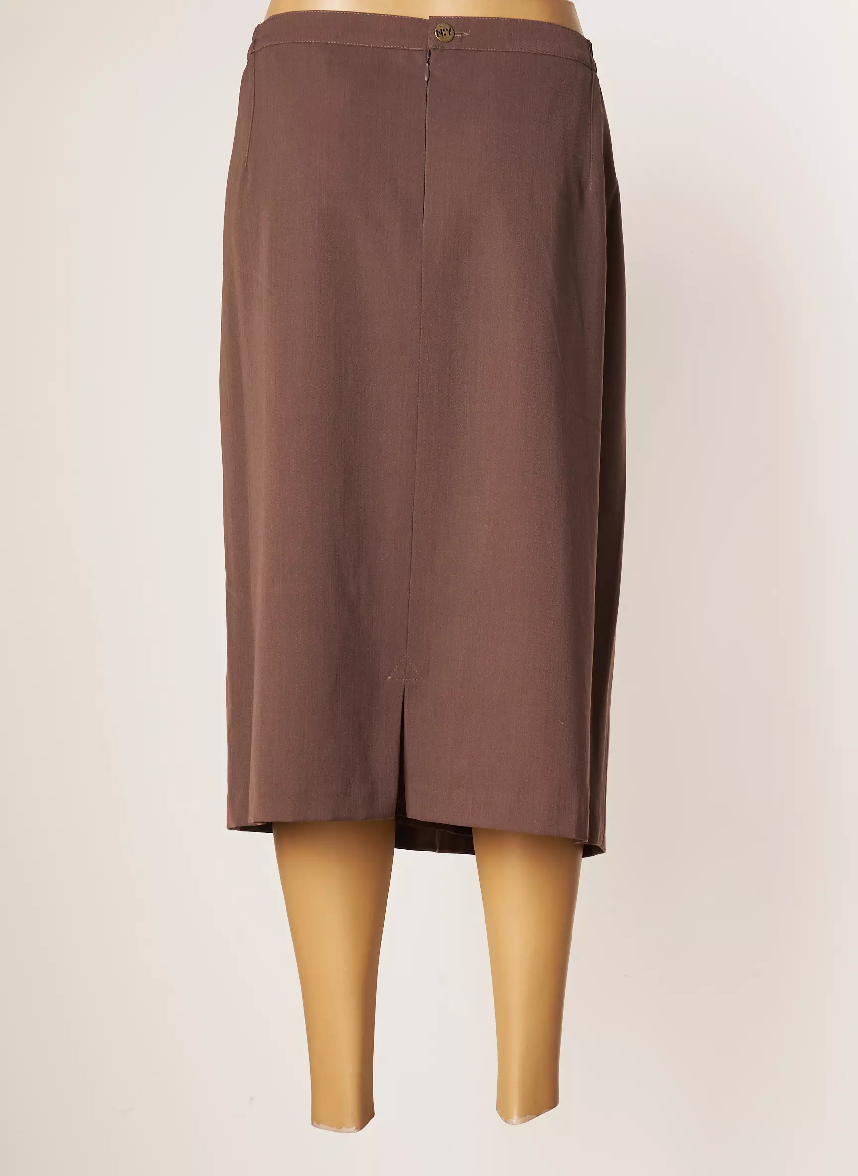 Jumfil Jupes Mi Longues Femme couleur marron