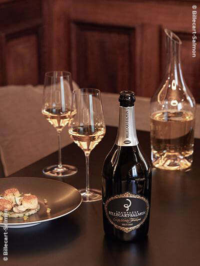 Billecart-Salmon : Coffret Carafe Cuvée Nicolas François Billecart 2002