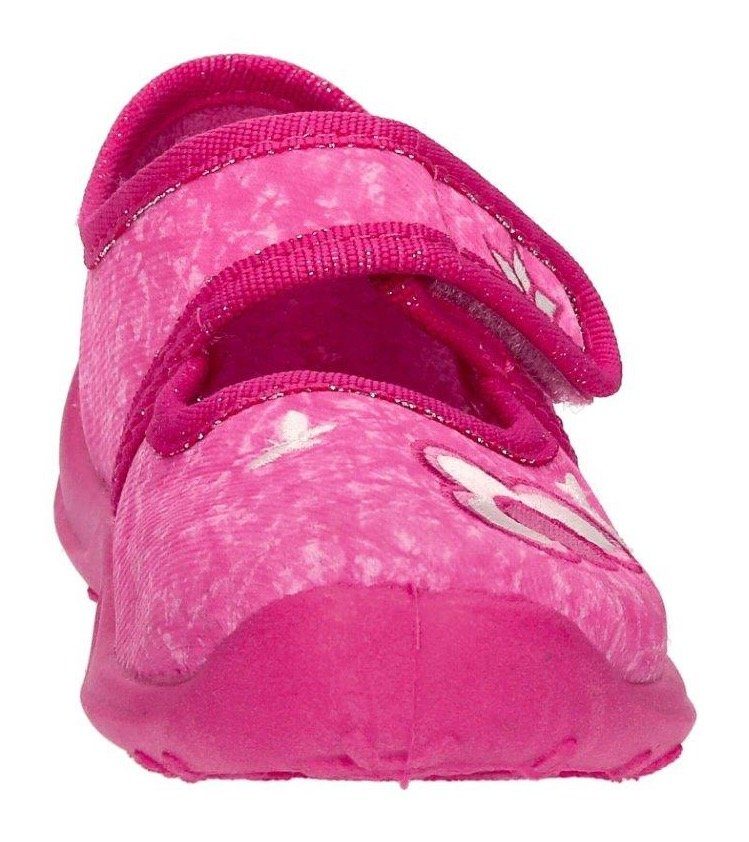 Lico Sweet Girl Hausschuh mit Blüten-Stickerei