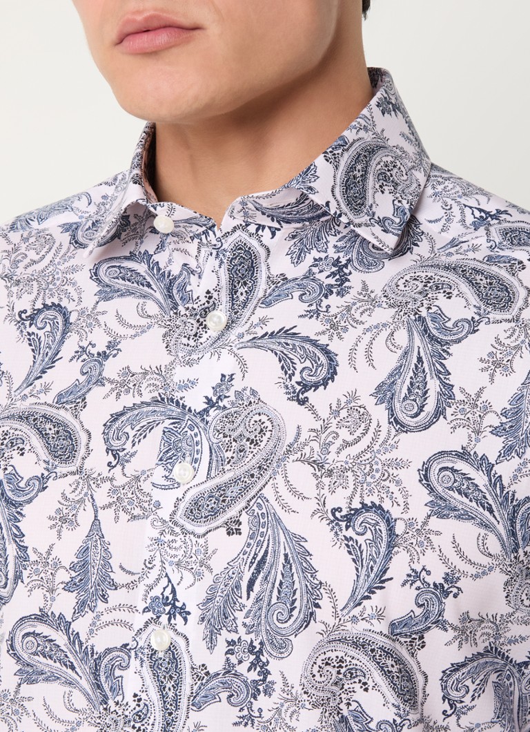 Cămașă Olymp Luxor Classic Fit cu imprimeu Paisley