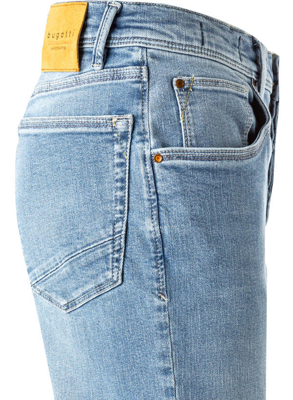 bugatti, Jeans, Baumwoll-Stretch, hellblau
