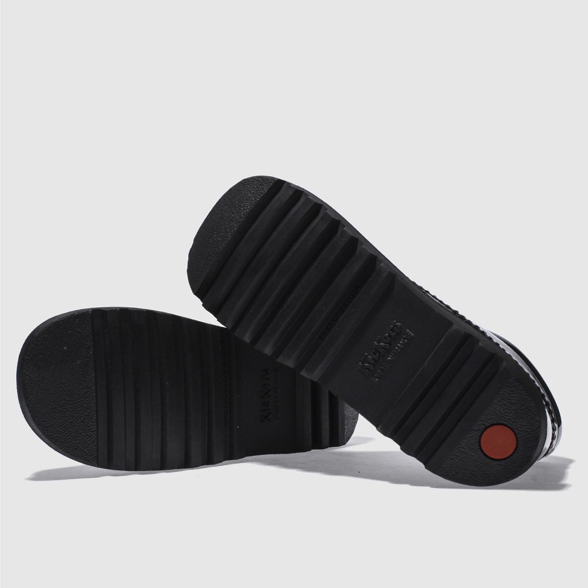 Kickers svarta kick hi ungdomsstövlar