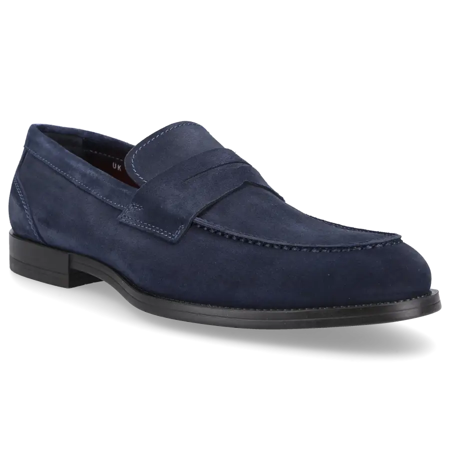 Santoni - Loafer 17708 Veloursleder - braun