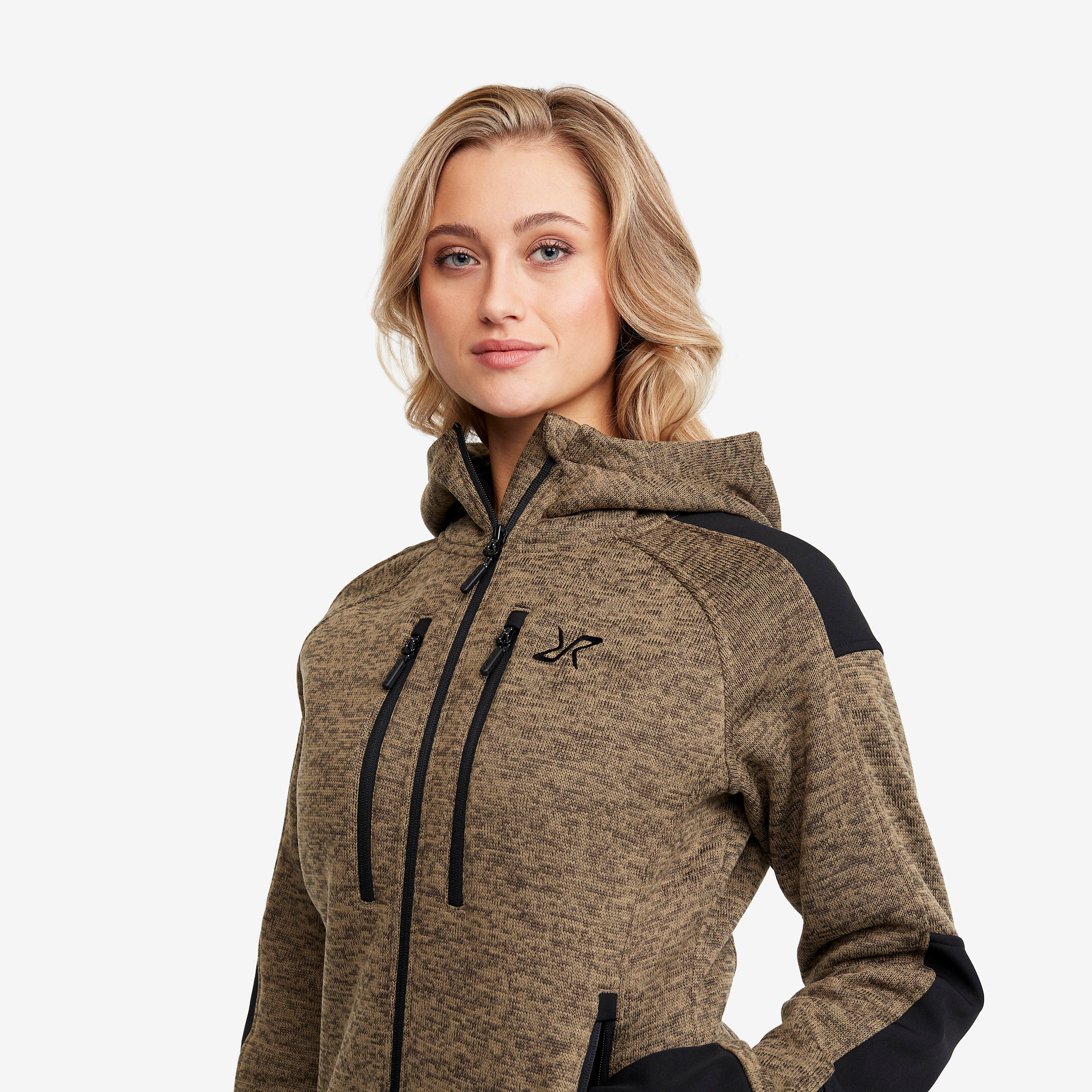 Tornado Hoodie Femme Khaki