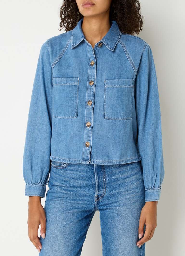 Μπλούζα Levi's Tyla Lyocell Blend με τσέπες στο στήθος