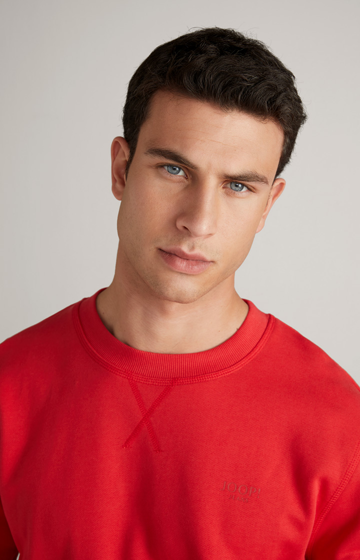 Sweatshirt Salazar in Rot