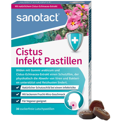 SANOTACT Cistus Infekt Pastillen  30 St  Pastillen