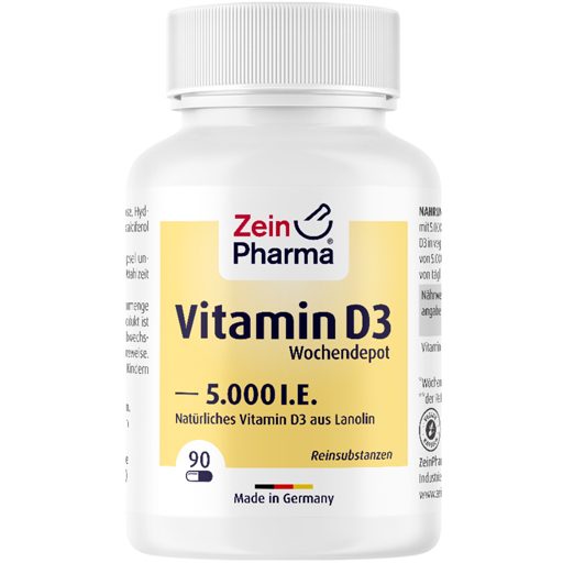 VITAMIN D3 5000 I.E. Wochendepot Kapseln  90 St  Kapseln