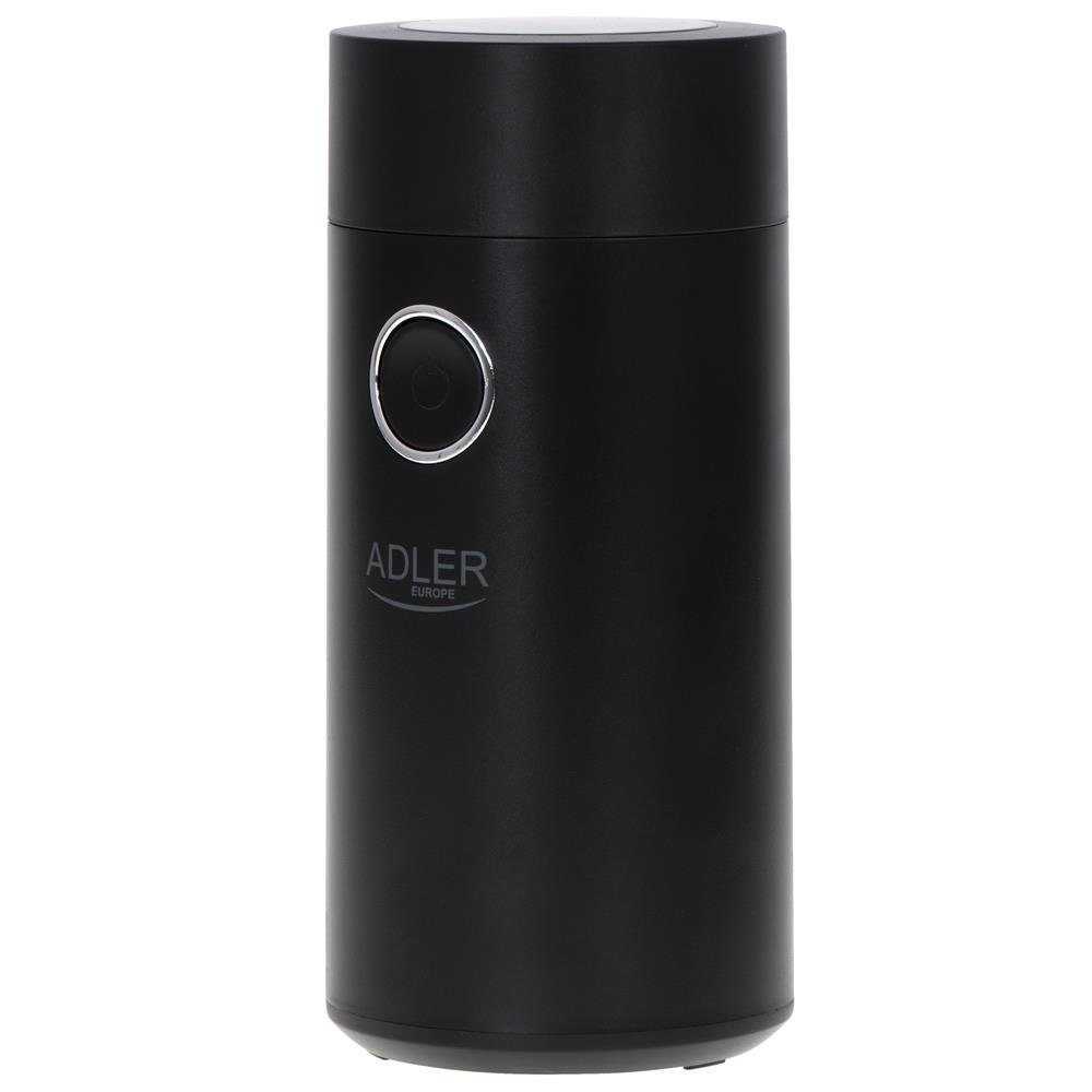 Adler Kaffeemühle AD 4446bs, 150Watt, 75g, elektrische Kaffeemühle, Gewürzmühle