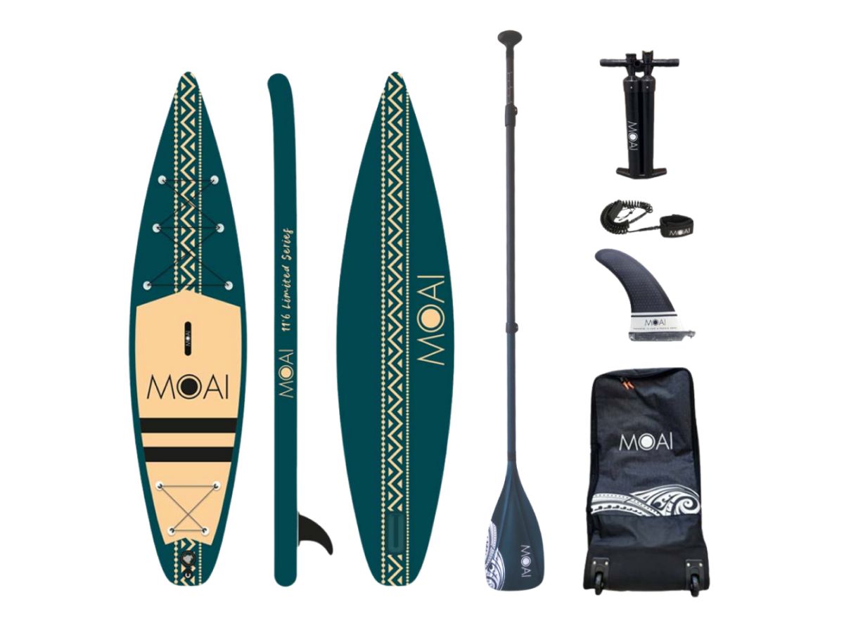 MOAI 11’6 ULTRA LIGHT BOARD Aufblasbares SUP Board Set