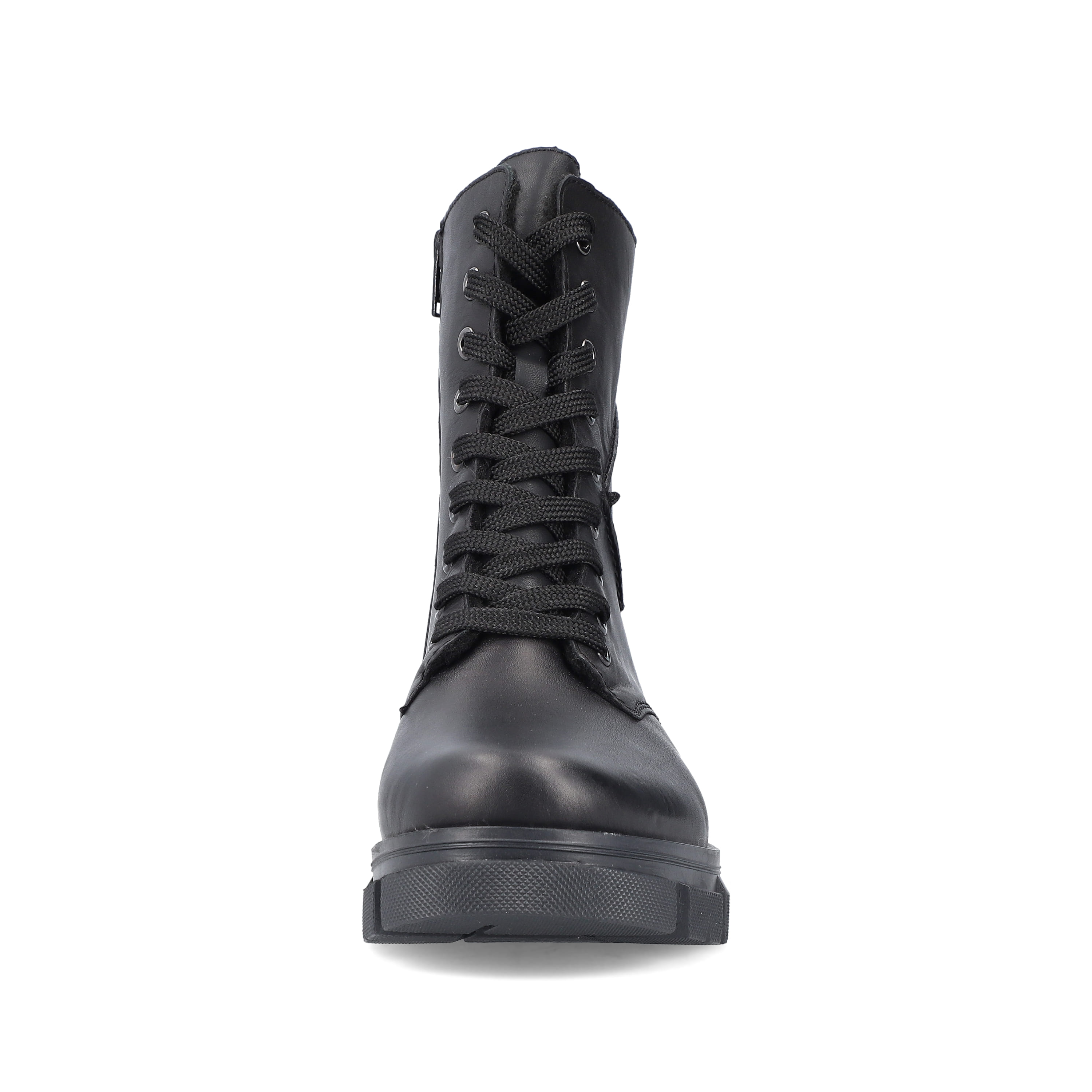 Rieker Damen Biker Boots tiefschwarz
