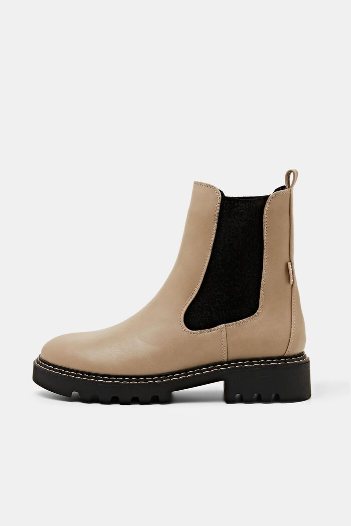 Chelsea Boots aus veganem Leder