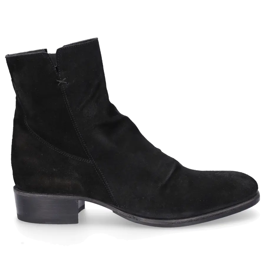 Fiorentini + Baker - Stiefeletten COHEN-17 Veloursleder schwarz - schwarz