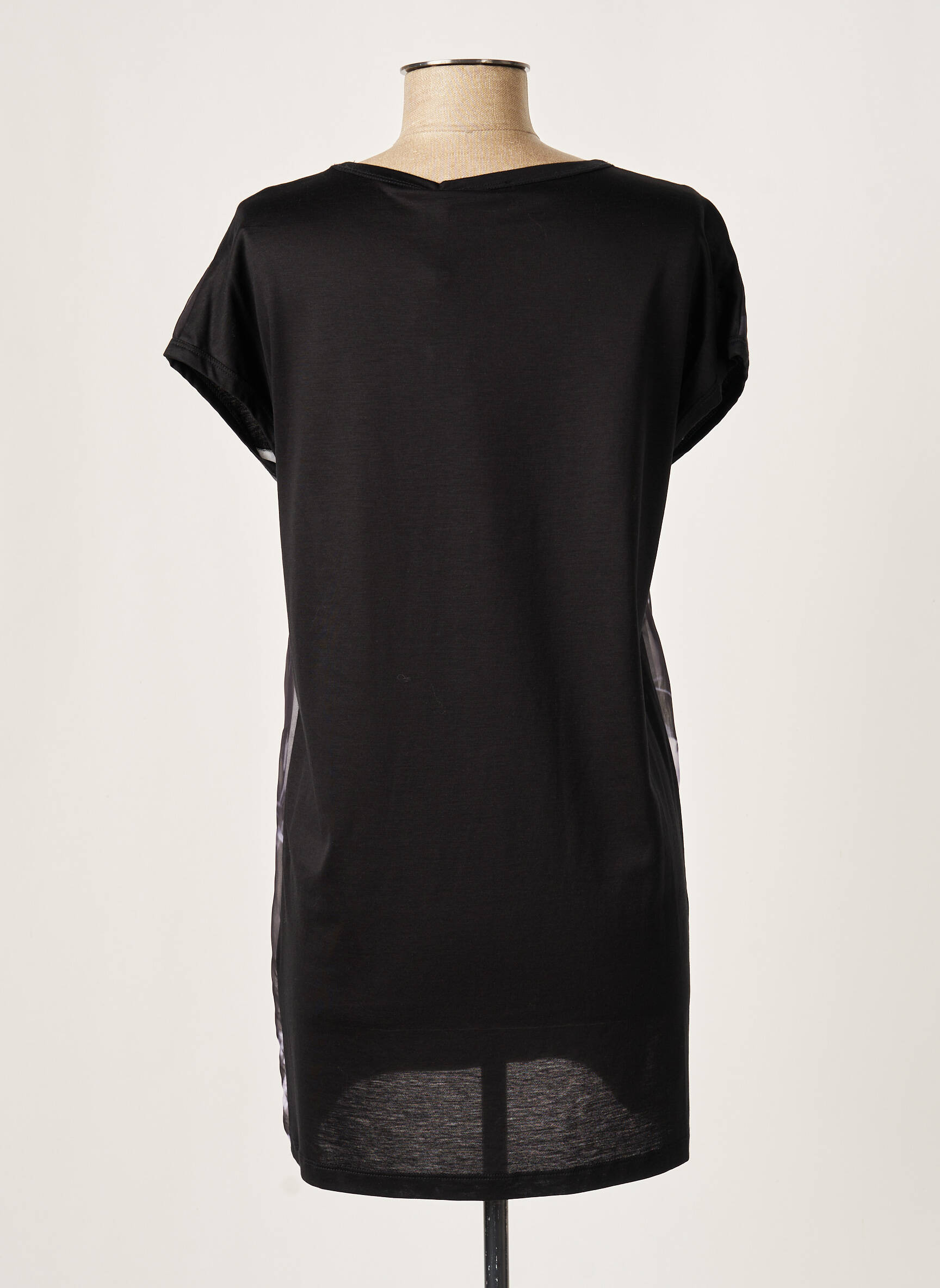Cop Copine Tuniquemanchecourte Femme couleur noir