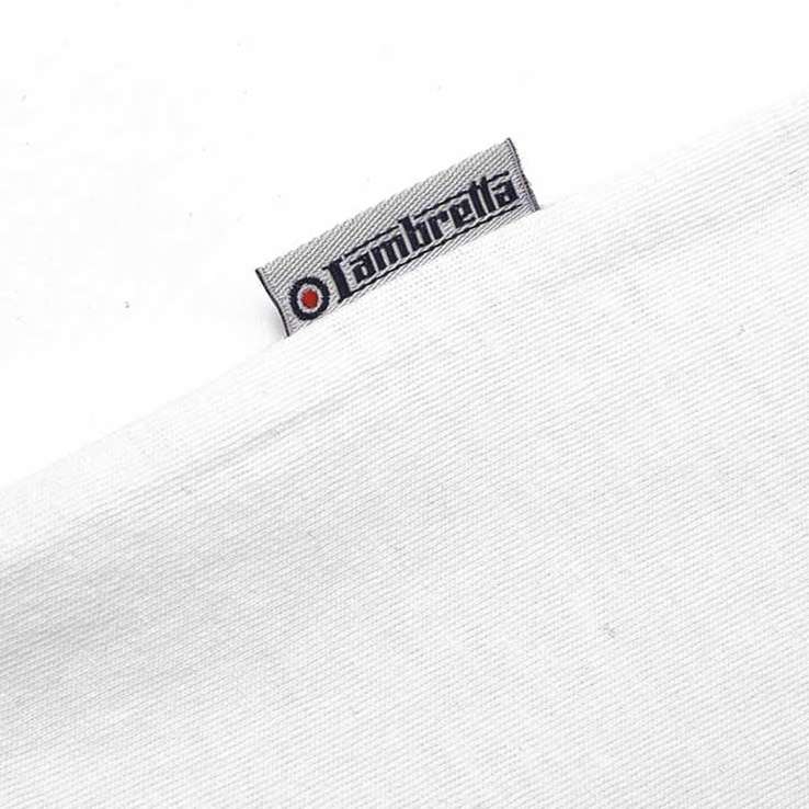 Lambretta Two Tone Box Herren T-Shirt SS0164-WHT