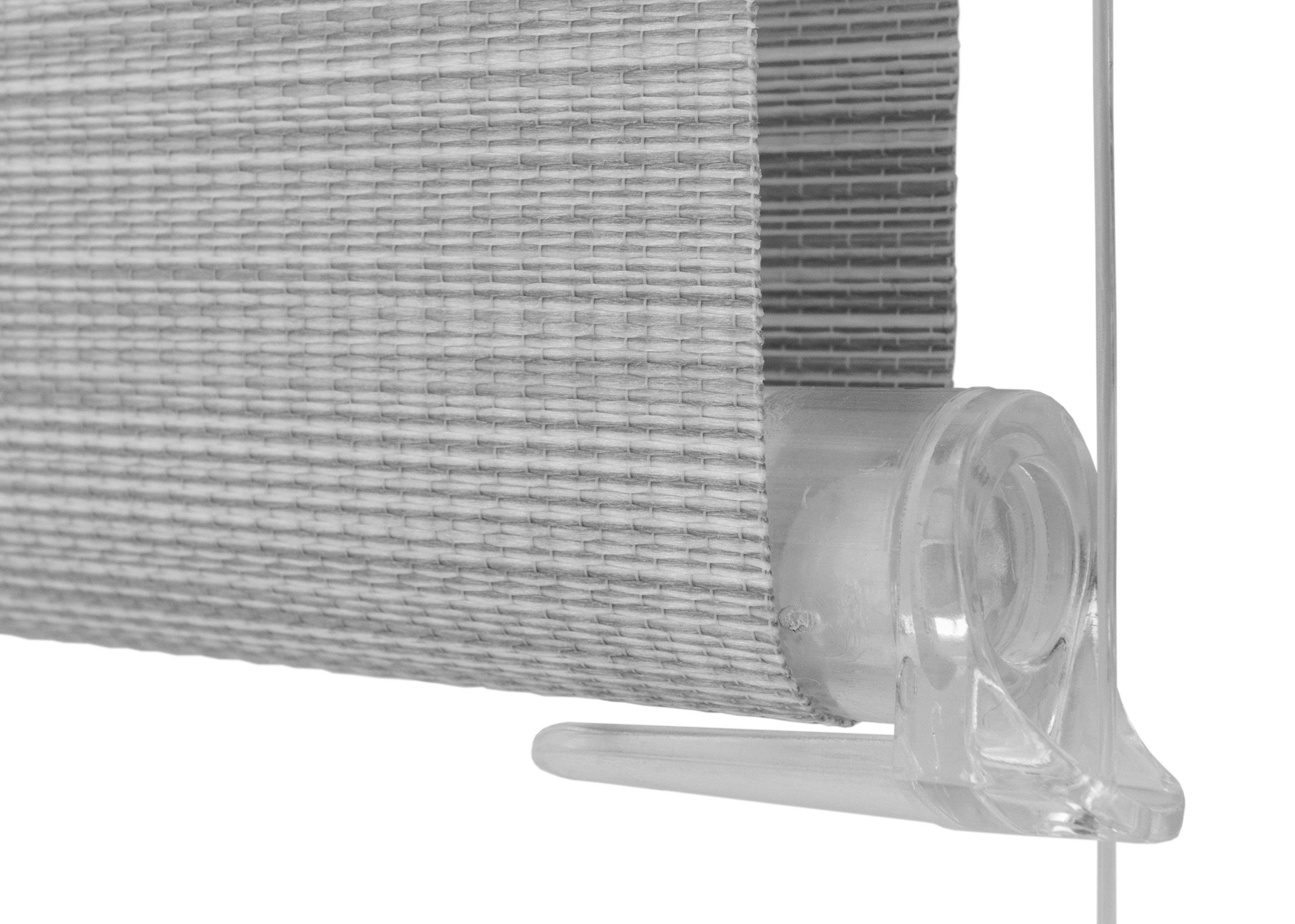 Doppelrollo Sola, Kutti, Lichtschutz, ohne Bohren, freihängend, Klemmfix, DUO-Rollo, Fixmaß, mit Klemmträger, blickdicht, Sichtschutz