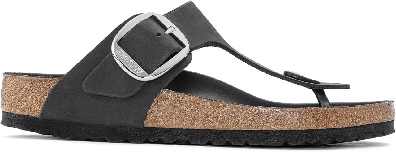 BIRKENSTOCK Klassische Sandalen schwarz Gizeh Big Buckle[Zehensteg]Gizeh Big Buc