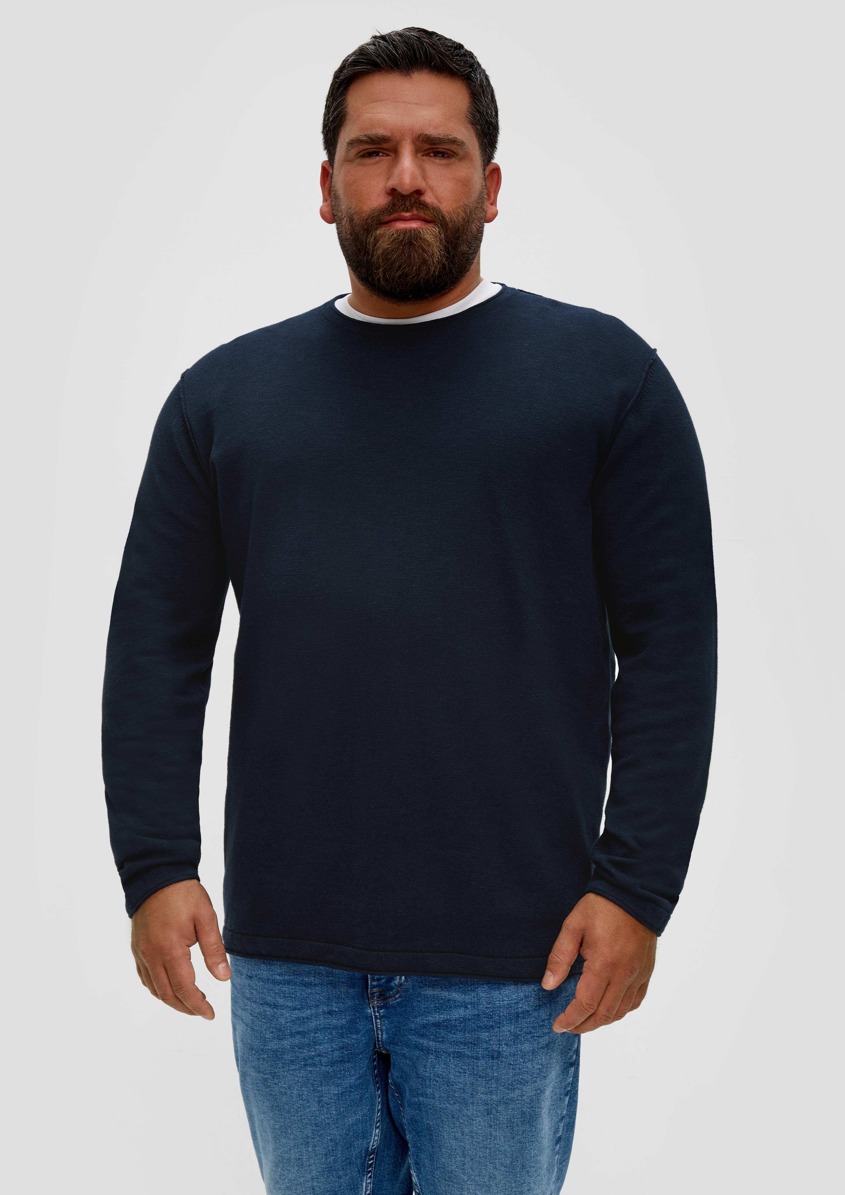 Strickpullover mit Rundhalsausschnitt  2146846-5978