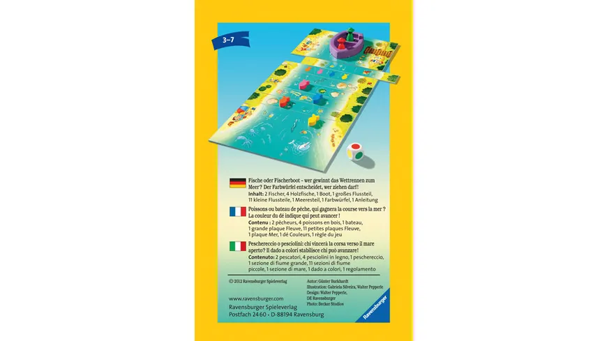 Ravensburger Spiel - Mitbringspiel Tempo, kleine Fische!