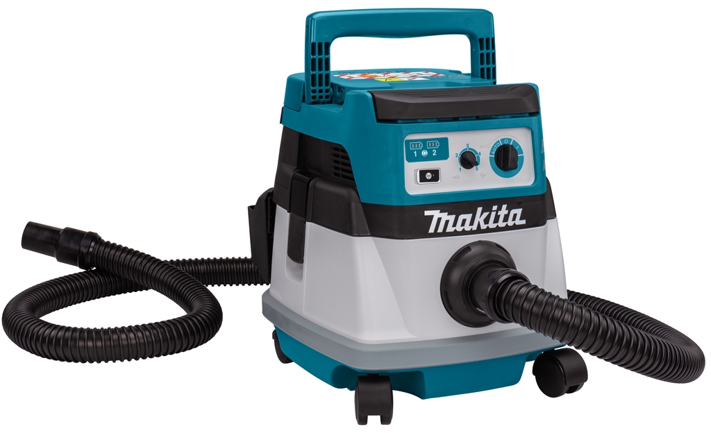 Makita DVC867LZX4 porszívó 2x18V akkumulátorok és töltő nélkül