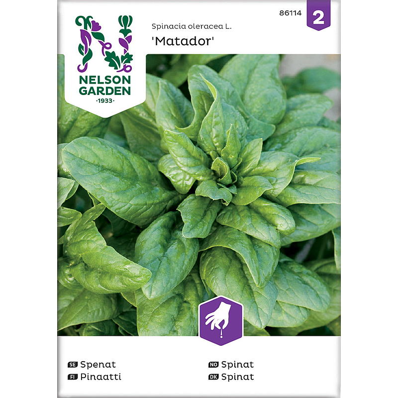 Nelson garden Frø Spinat Matador
